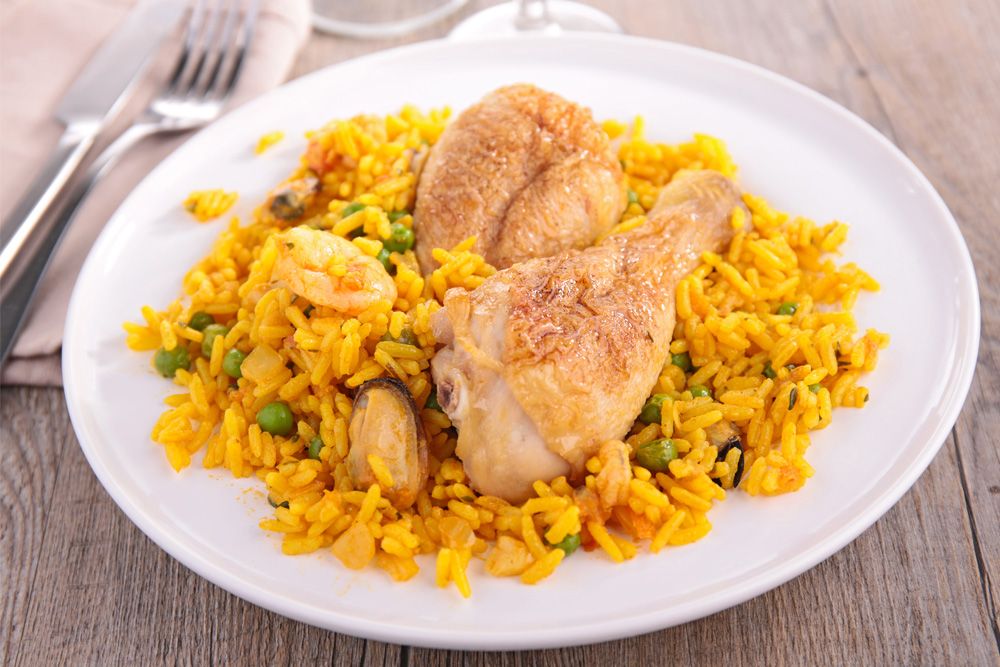 paella-ricetta-pollo-pesce-verdure